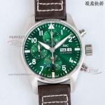 IWS Factory Best Replica IWC Pilot Swiss Automatic Quick Release Leather Strap 41mm 